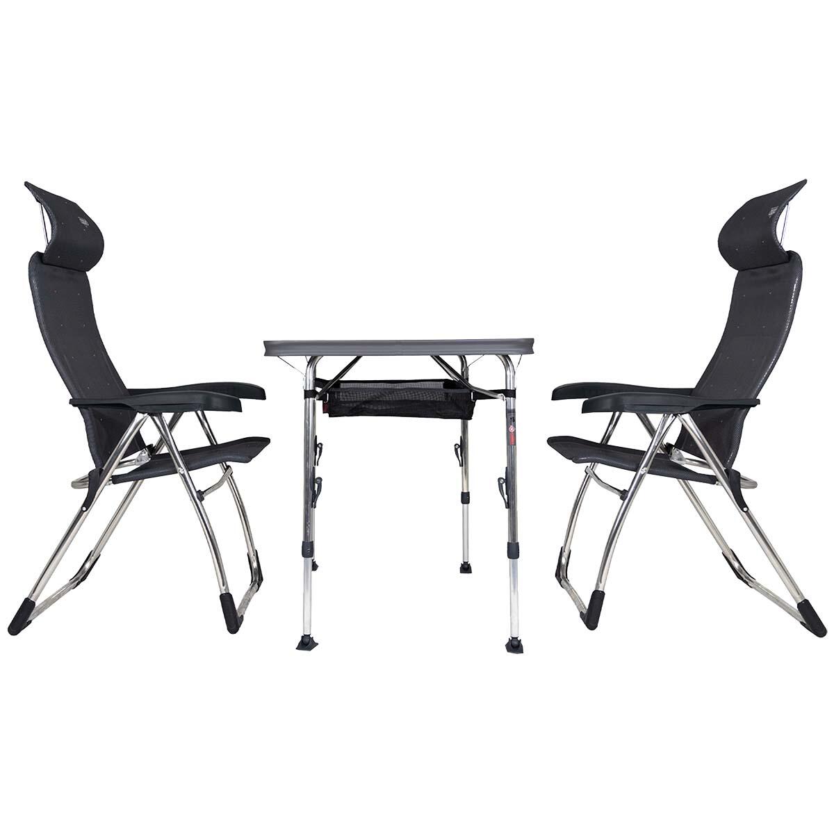 Conjunto mesa y 2 sillas - AL/215-CT 6/7