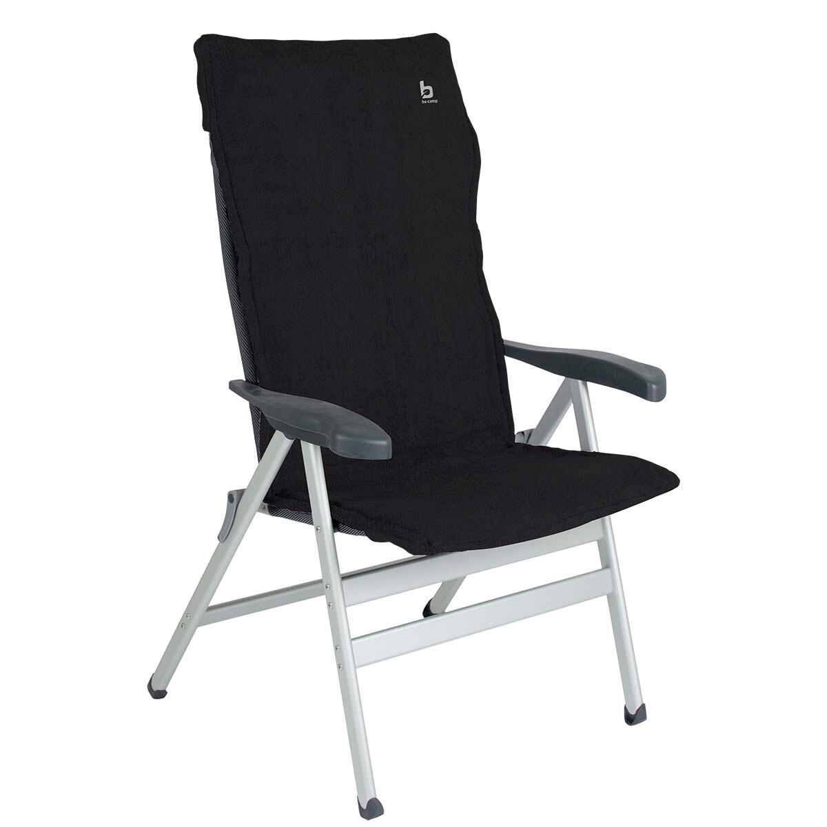 Toile de chaise - M - Universel - Tissu éponge rembourré - Anthracite 3/3