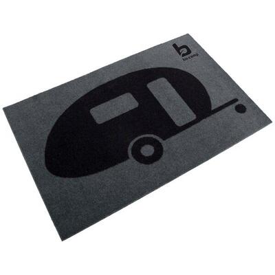 Deurmat - polyamide - print - caravan - 40x60 cm