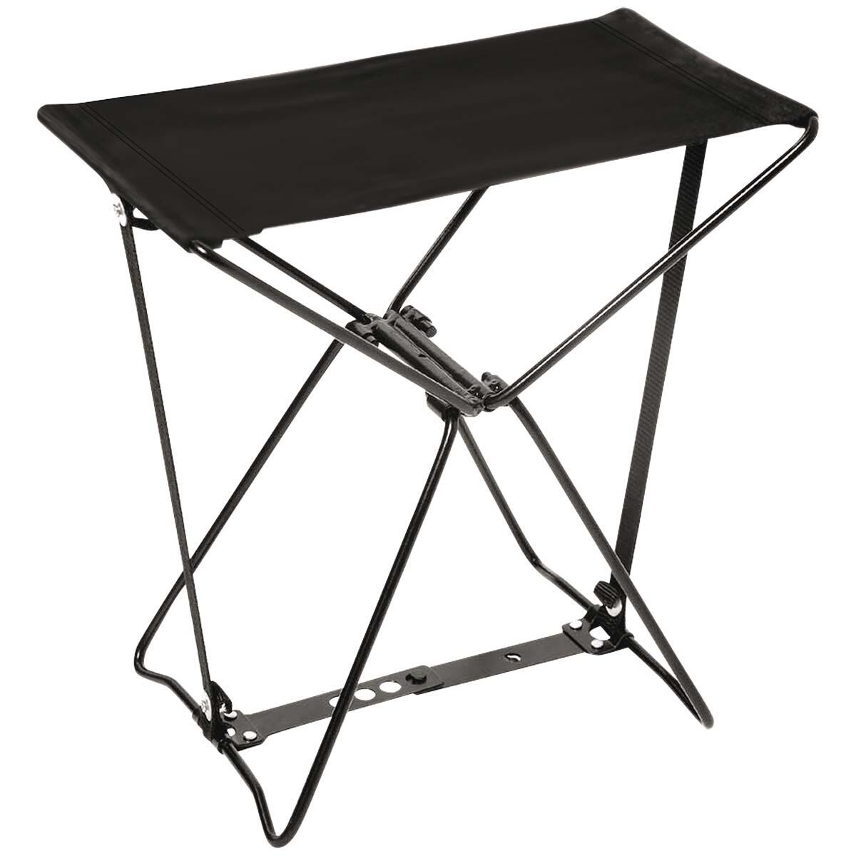 Mini sgabello pieghevole da Campeggio pesca Sedile 100kg 2/3