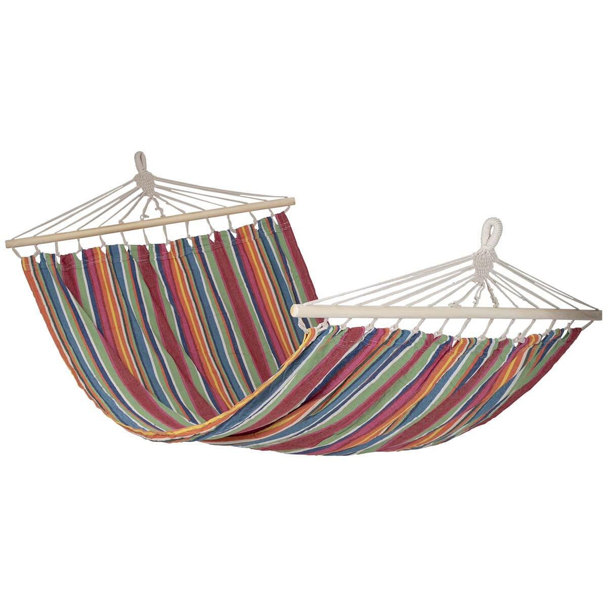 BO-CAMP Bo-Camp Hangmat Santa Barbara Met spreidstok Rainbow