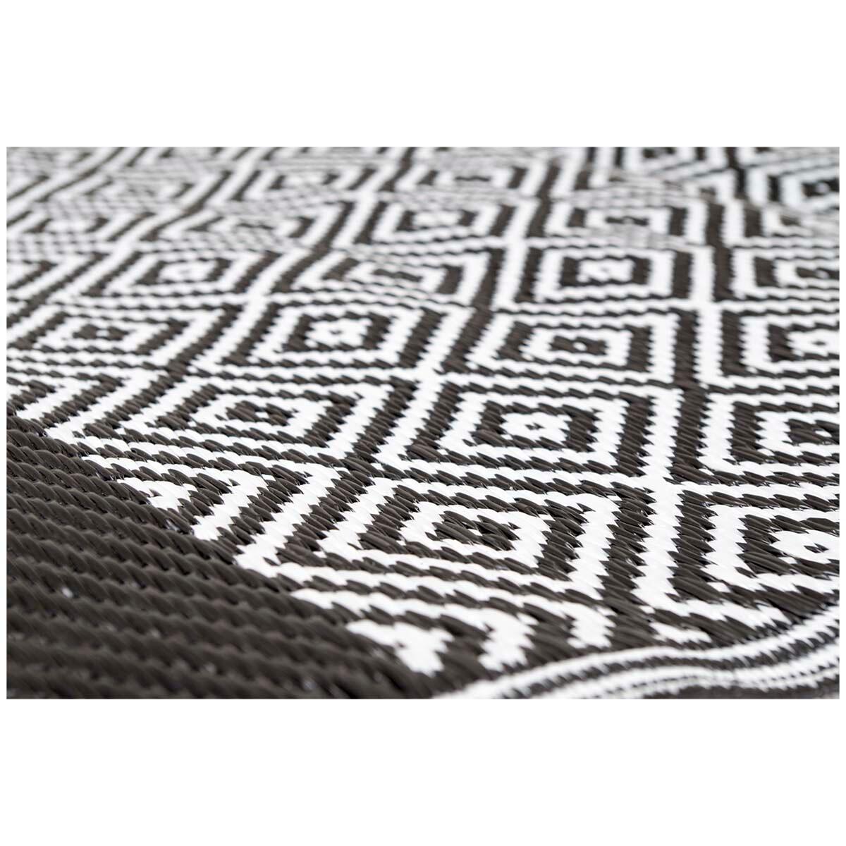 Urban Outdoor collection - Chill mat Kingston Beach Zwart/wit 6/7