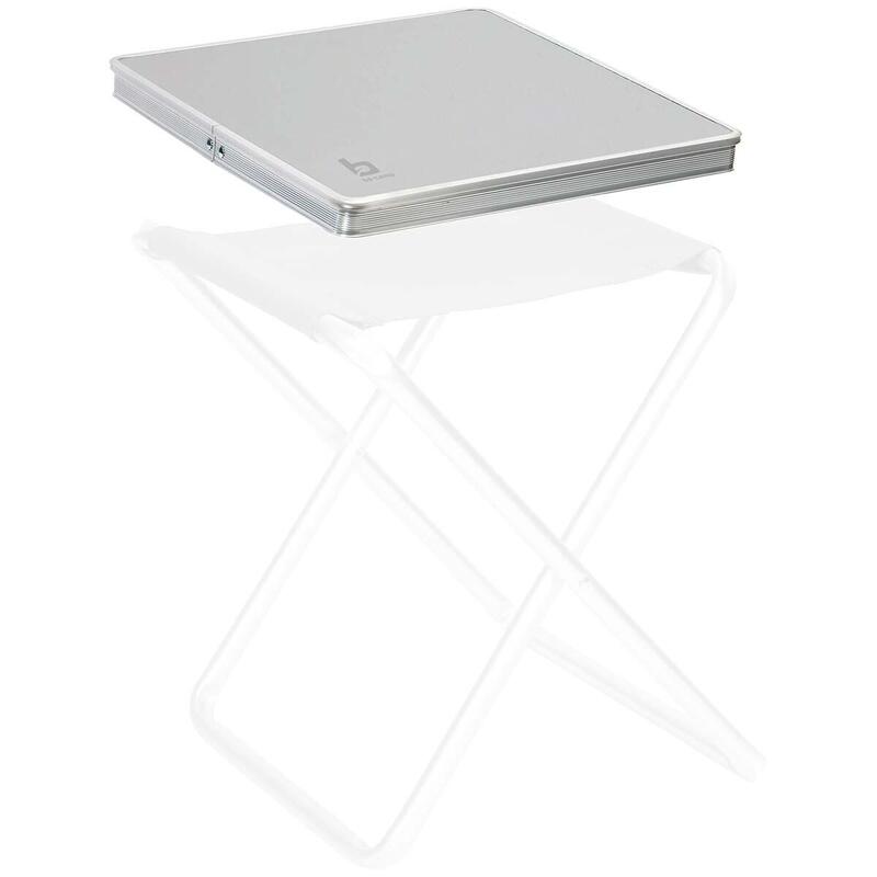 Table de camping Plateau pliage Tabouret Pêcheur Siège Support Alu