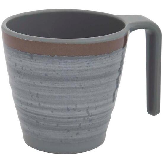 Bo-Camp - Tasse - Halo - M - Grau - 4 Stück