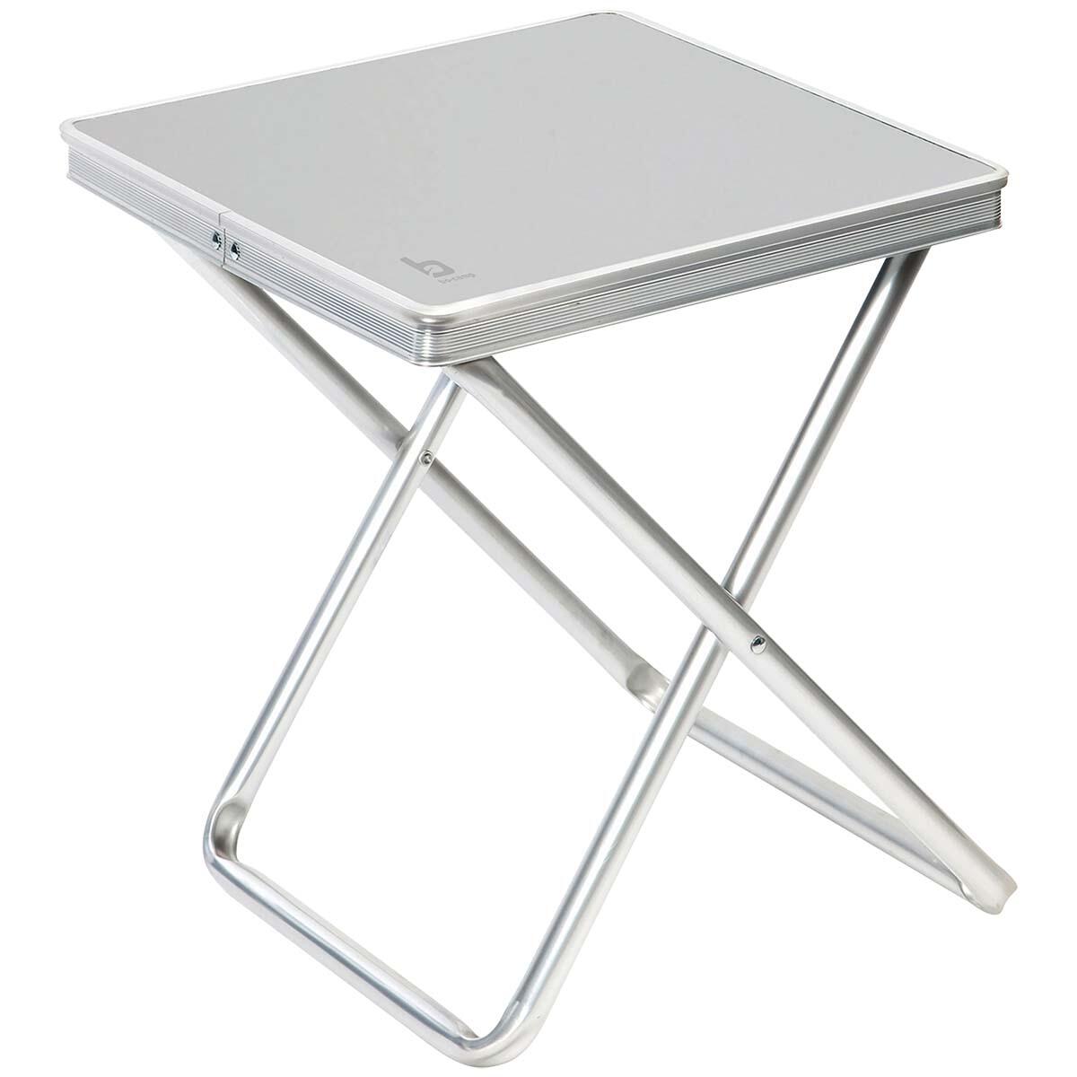 Tabouret + plateau - Pliable - Gris 6/6