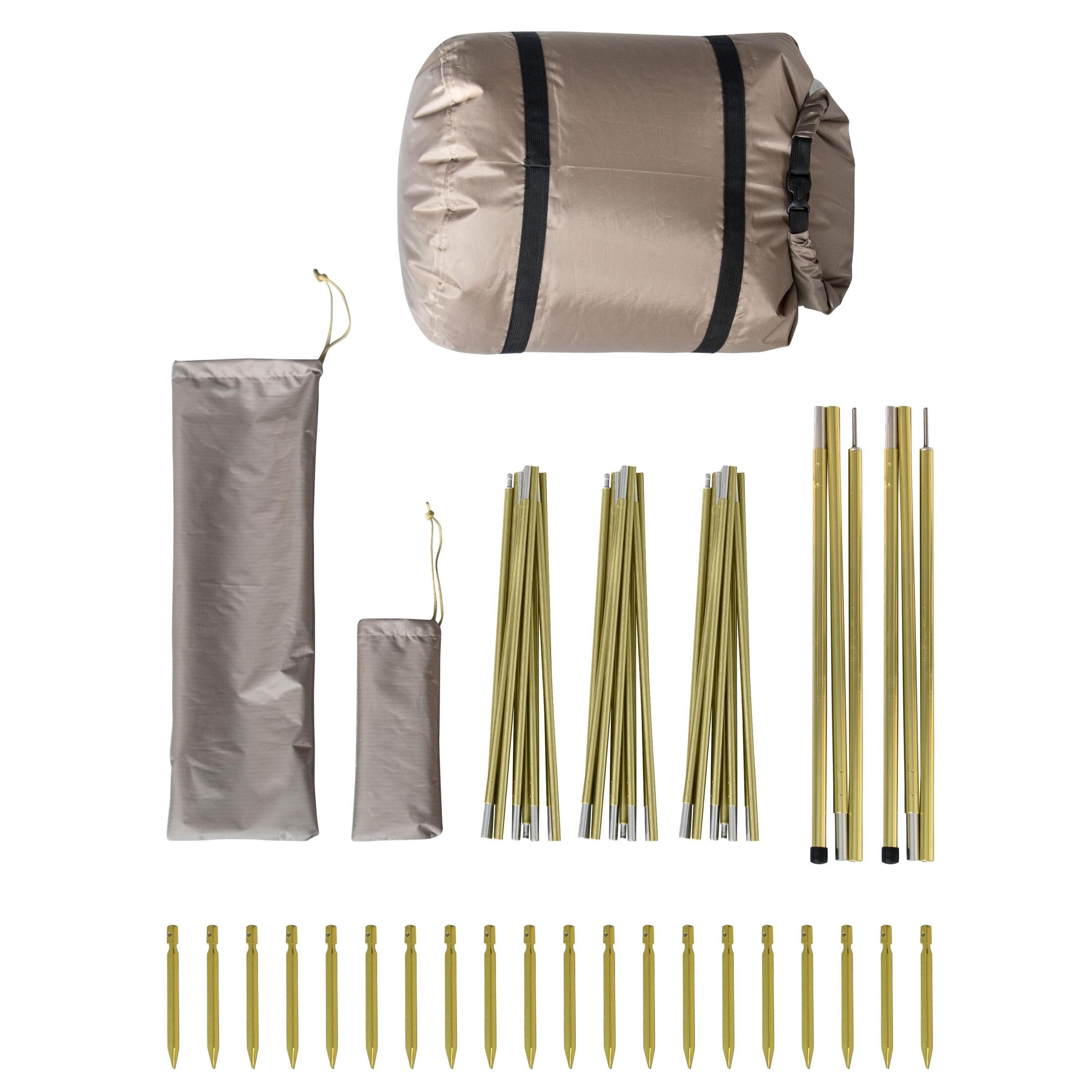 DURDANTA | Tienda túnel trekking confort 4 personas 6/6