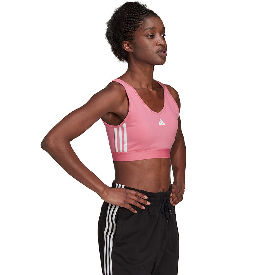 Stanik sportowy damski adidas Essentials 3-Stripes