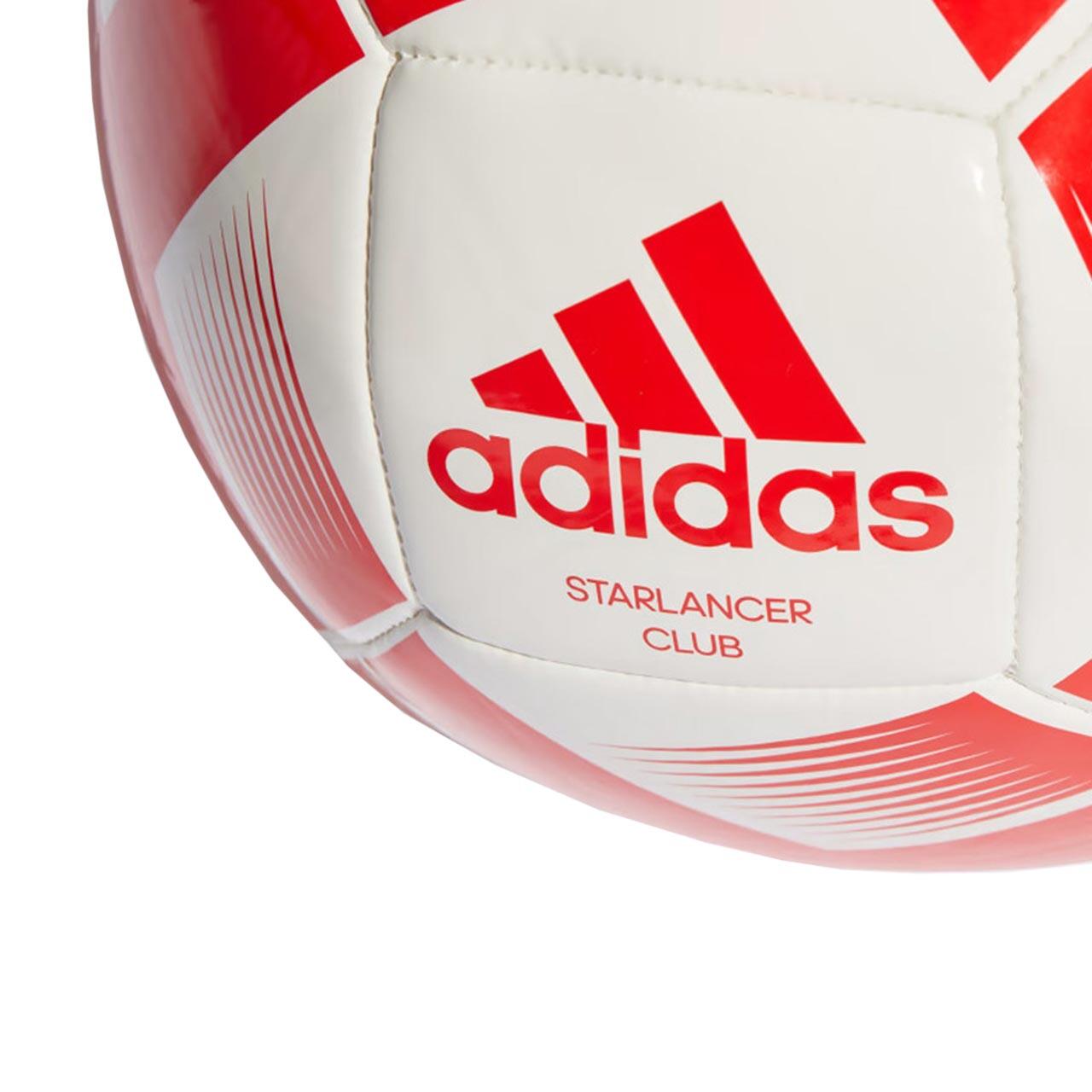 Voetbal Adidas Starlancer CLB Wit/Rood Maat 5 100% Polyurethaan 3/5