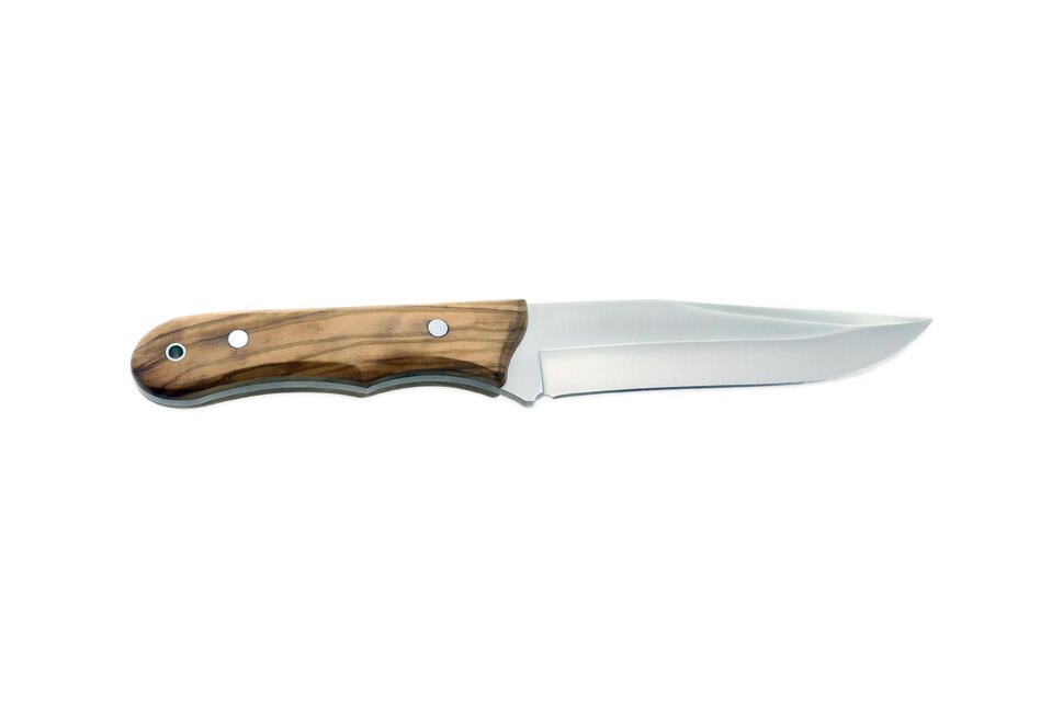 Nóż myśliwski buscraft full tang Olive Wood 135 mm