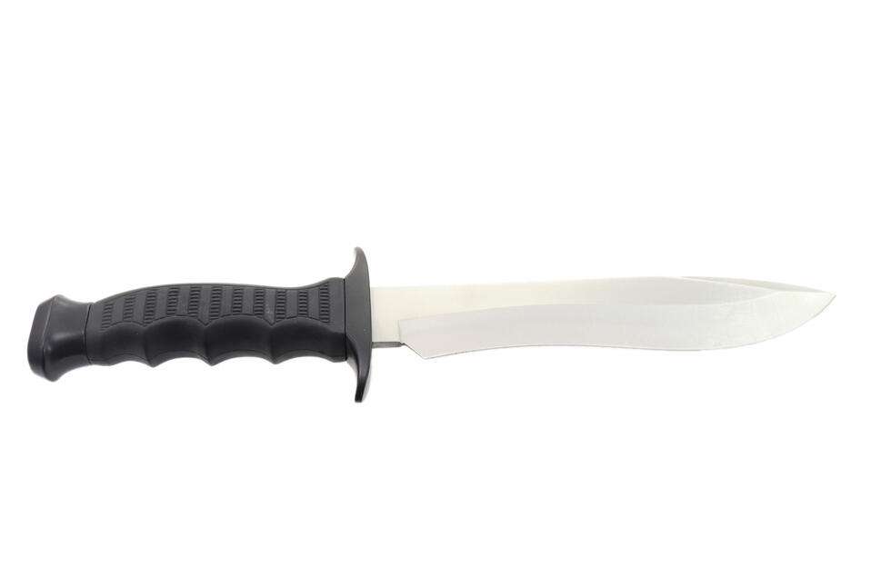 Nóż buscraftowy Outdoor Rubber Handle 180 mm