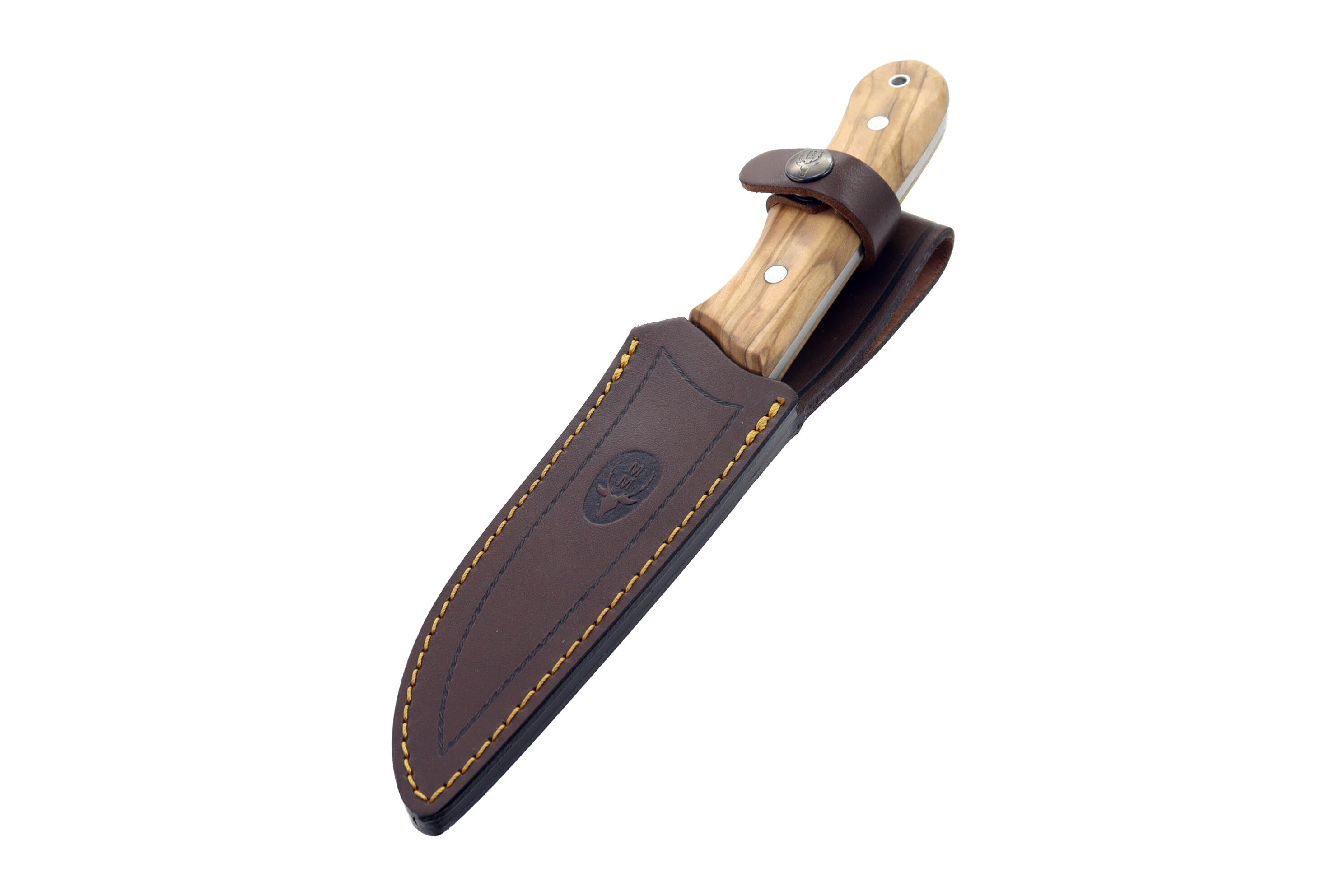 Nóż myśliwski buscraft full tang Olive Wood 135 mm 5/6
