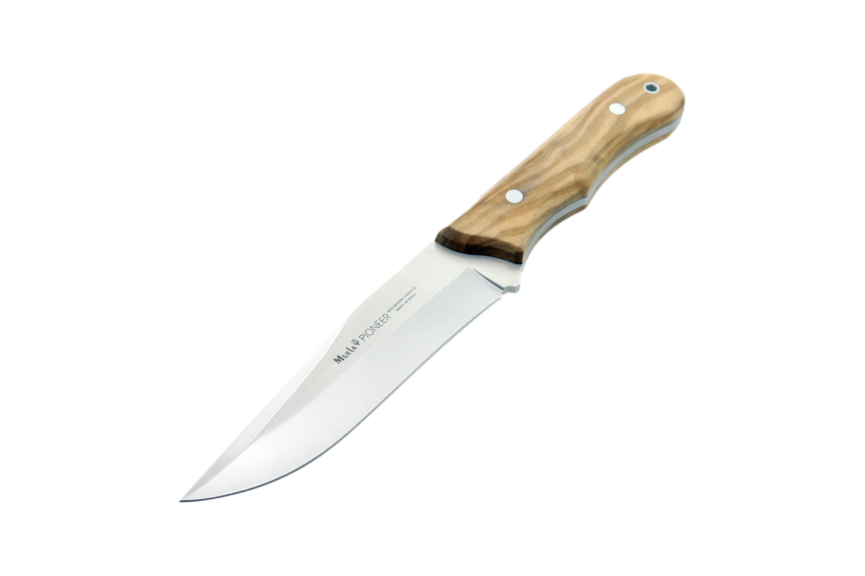 Nóż myśliwski buscraft full tang Olive Wood 135 mm 3/6