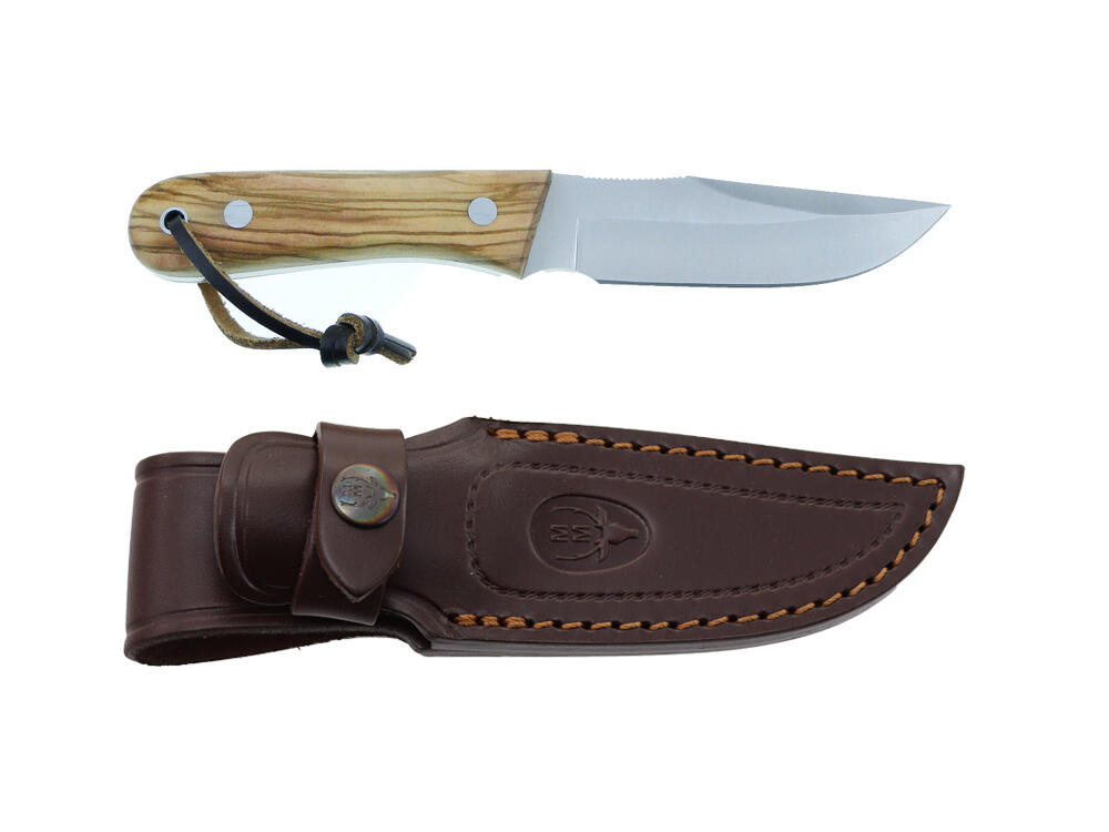 Nóż myśliwski buscraft hiszpański Bison Olive Wood 6/7