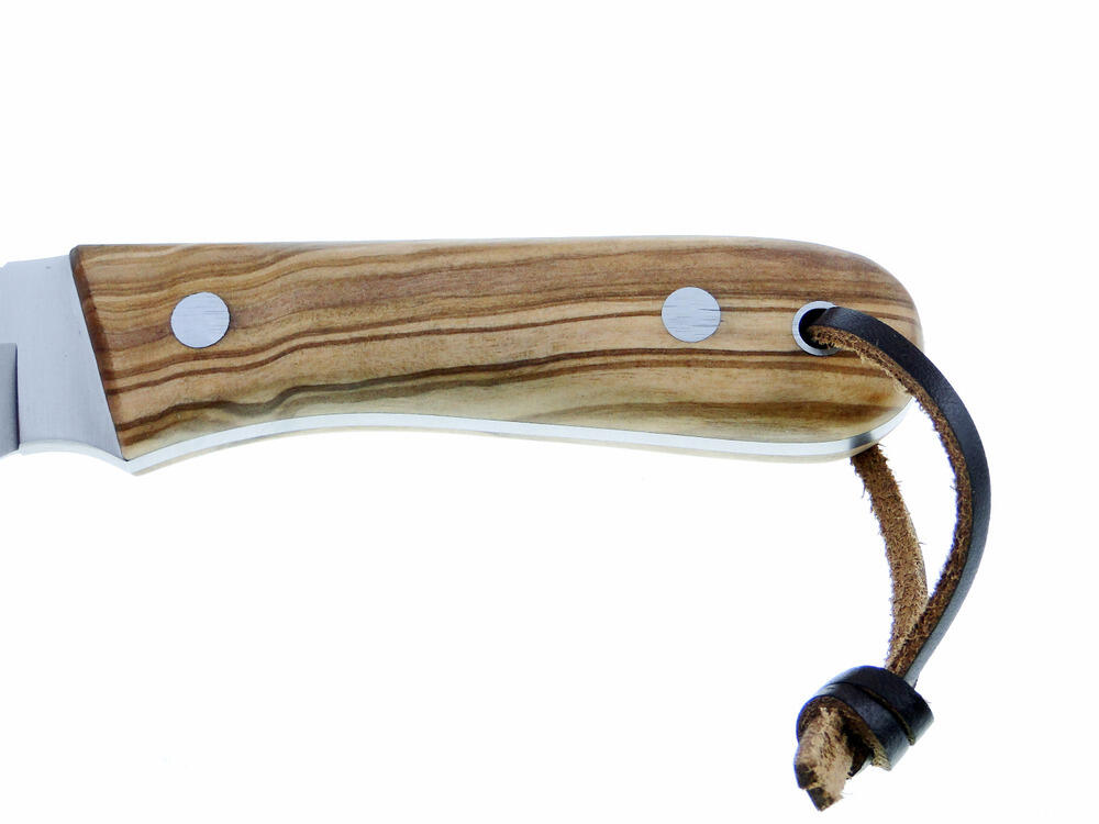 Nóż myśliwski buscraft hiszpański Bison Olive Wood 3/7