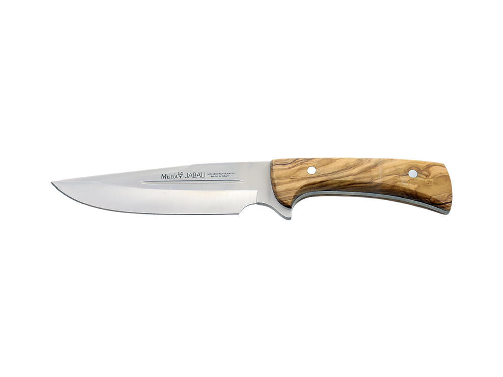Nóż myśliwski buscraft hiszpański full tang olive wood 170 mm 6/6