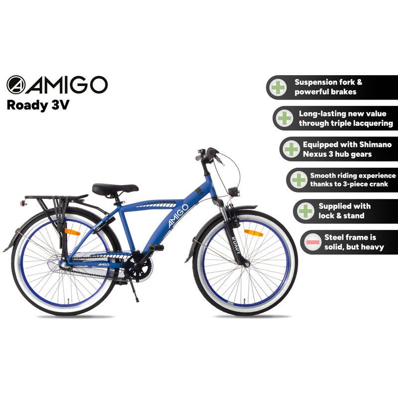 AMIGO Vélo fille Urban 18 Pouces 27 cm Fille Frein à rétropédalage Vert AMIGO Vélo fille Urban 18 Pouces 27 cm Fille Frein à rétropédalage Vert