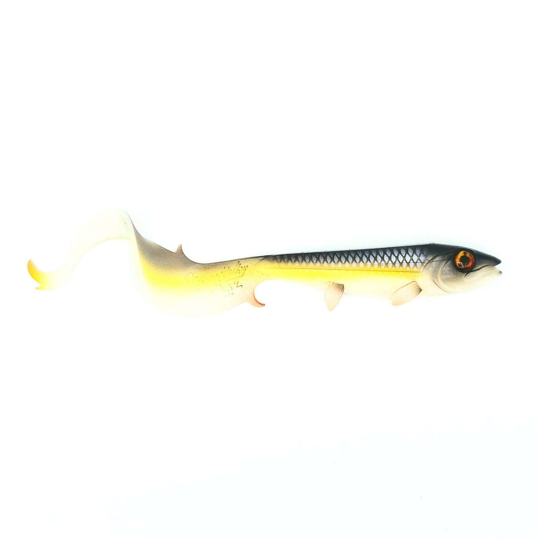HOSTAGE VALLEY Softbaits - Hostagevalley Curlytail Orange Snapper 24cm