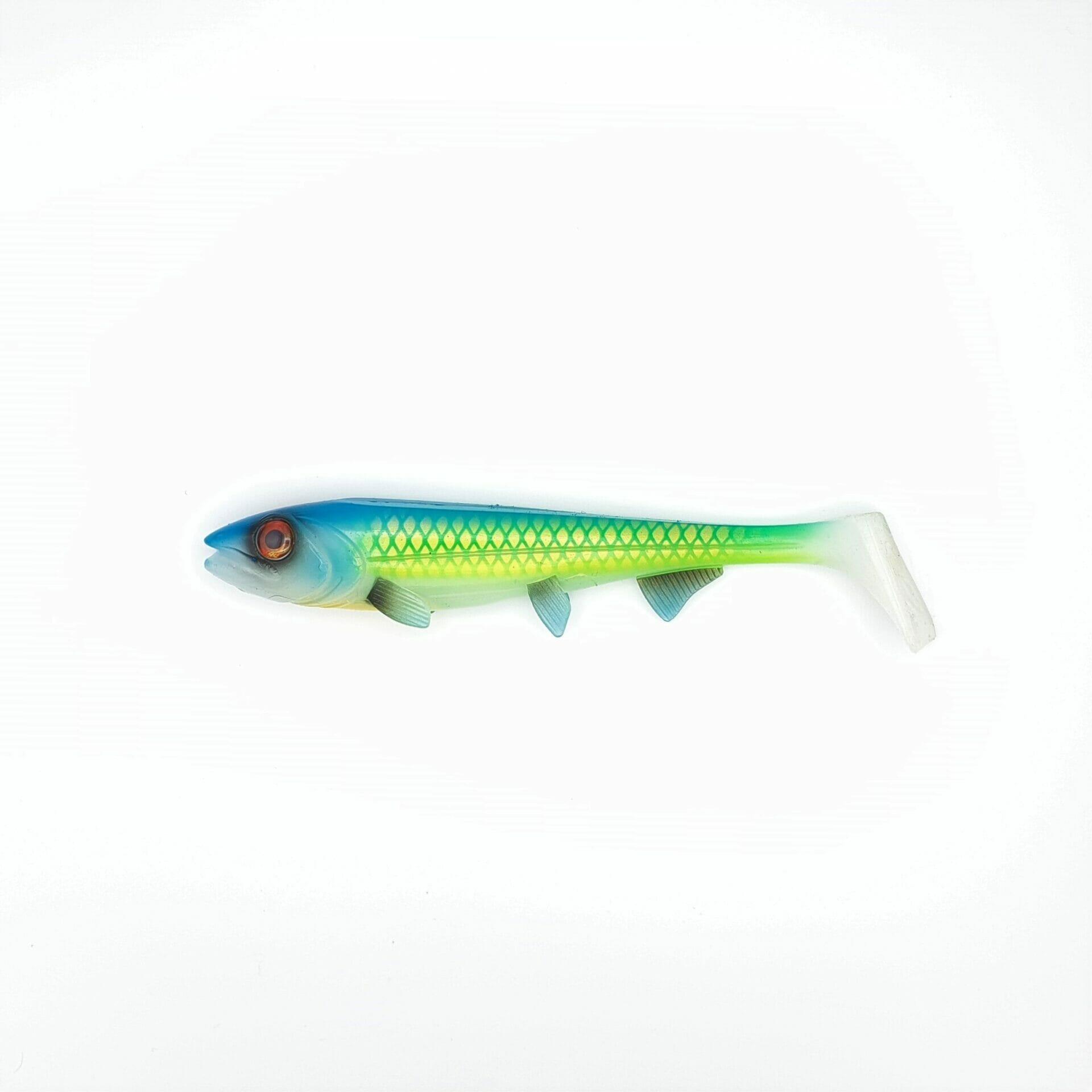 HOSTAGE VALLEY Softbaits - Hostagevalley Shad Green Attack UV II 18cm