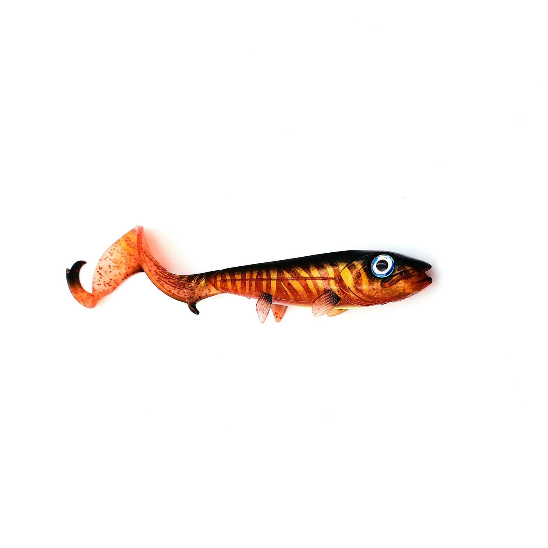 HOSTAGE VALLEY Softbaits - Hostagevalley Curlytail Red Pike 18cm