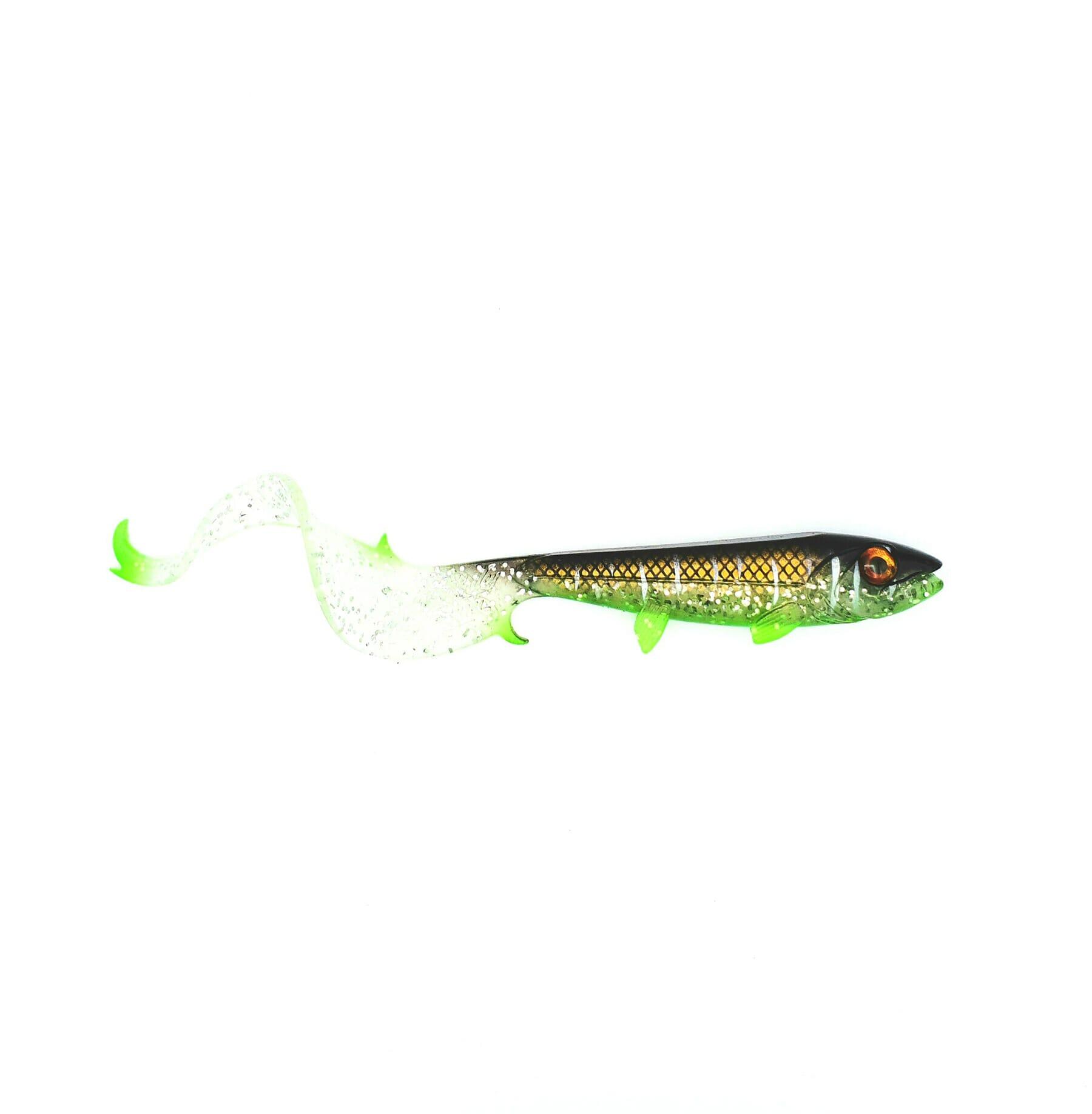 HOSTAGE VALLEY Softbaits - Hostagevalley Curlytail Clear Malawi 18cm