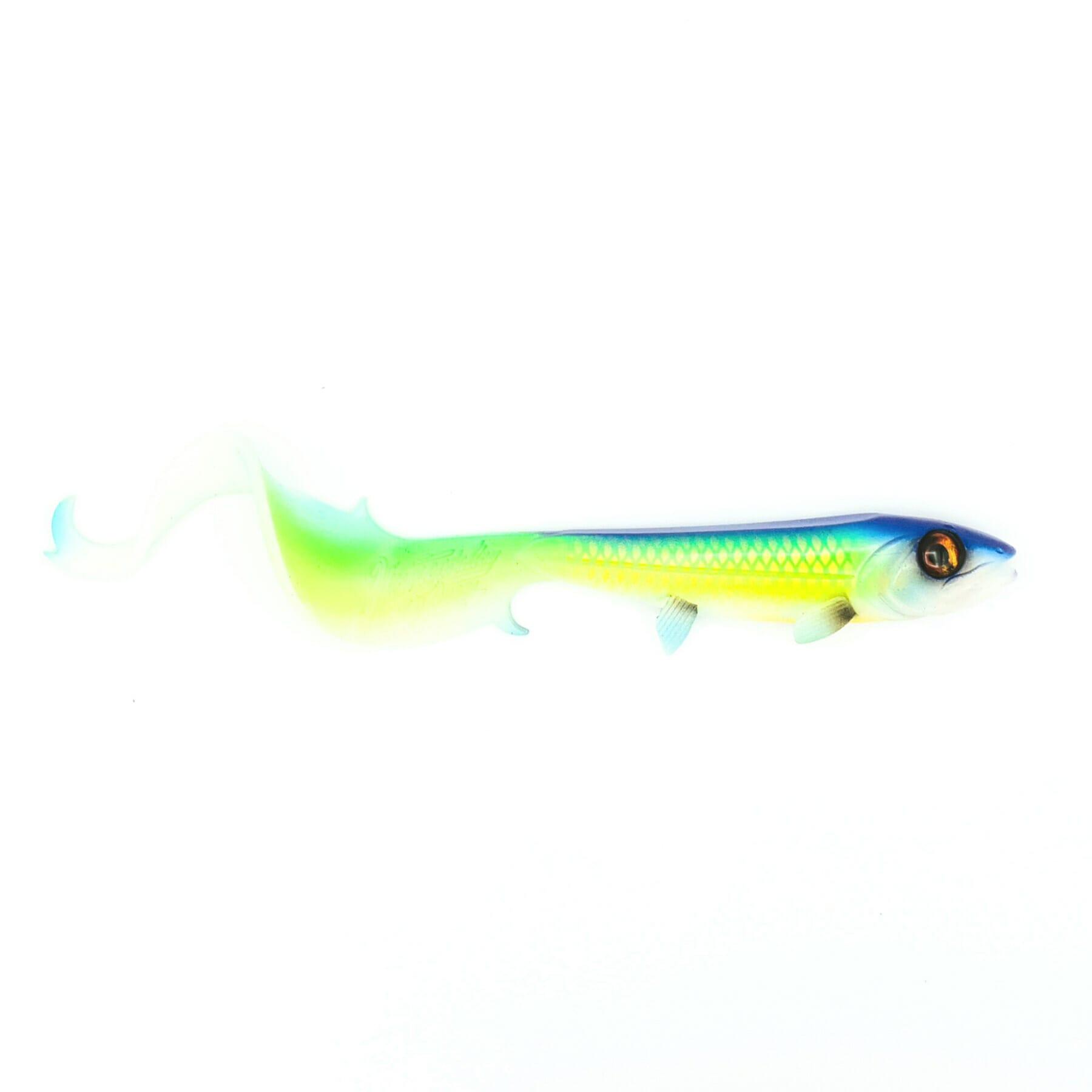 HOSTAGE VALLEY Softbaits - Hostagevalley Curlytail Green Attack UV II 24cm