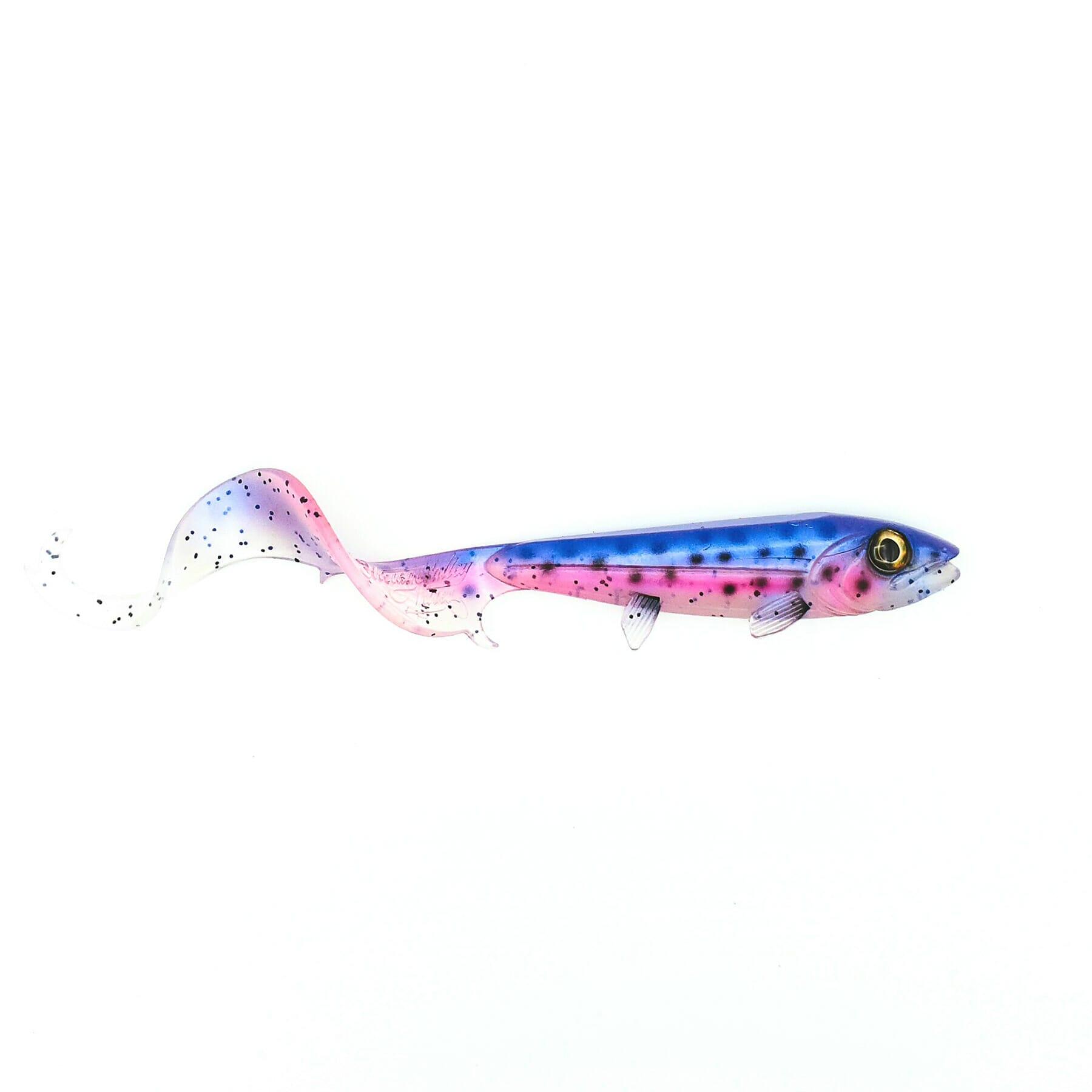 HOSTAGE VALLEY Softbaits - Hostagevalley Curlytail Magenta Trout 24cm