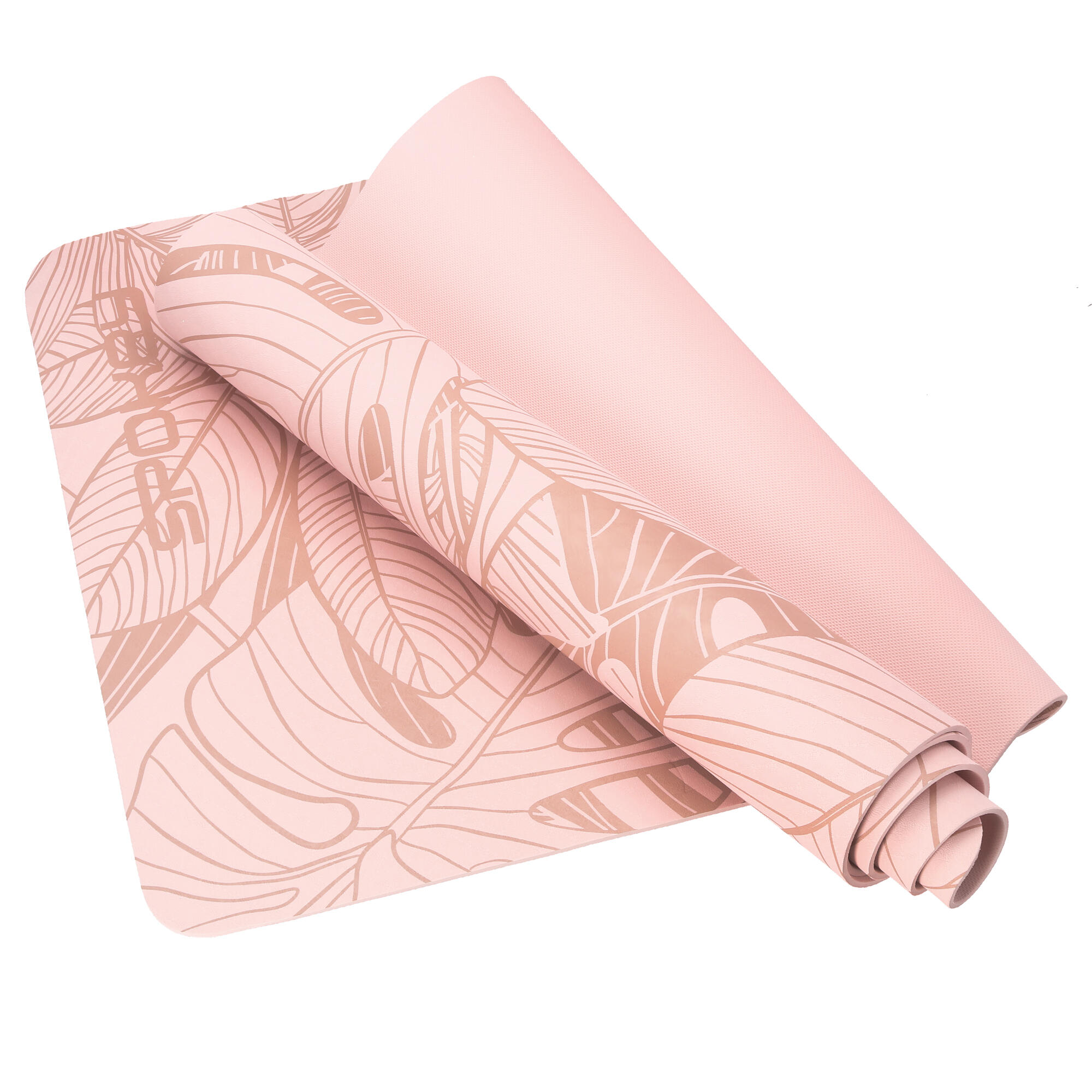 Spokey Leaf 4mm yogamat 2/7