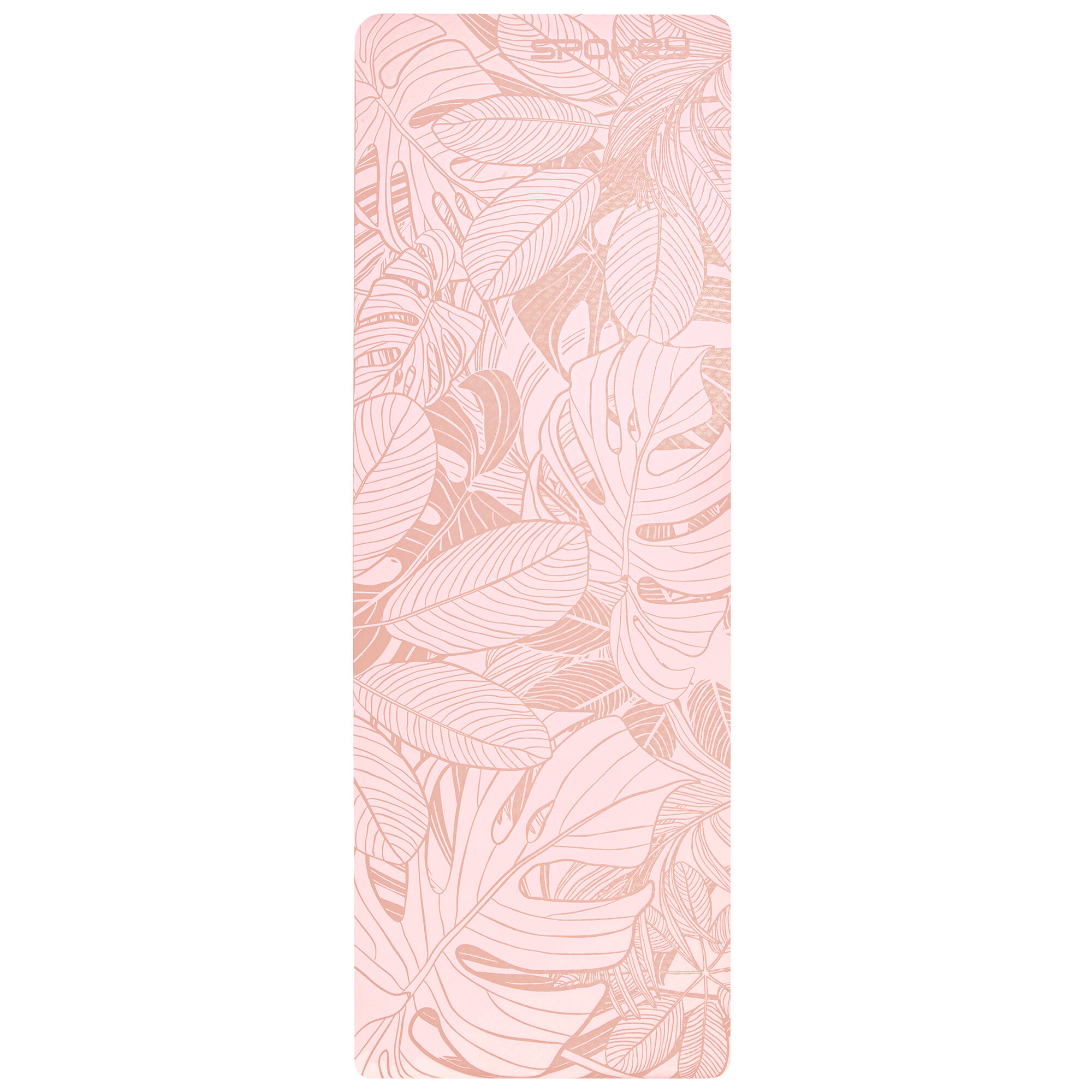 Spokey Leaf 4mm yogamat 3/7