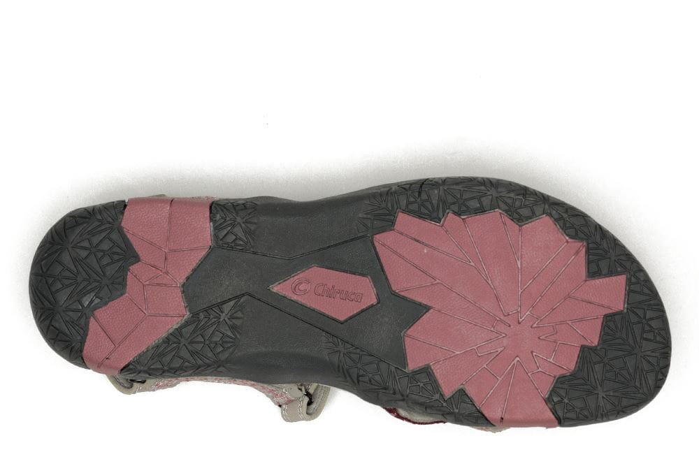 Sandales Plates Femme Chiruca Valencia 07 Gris 7/7