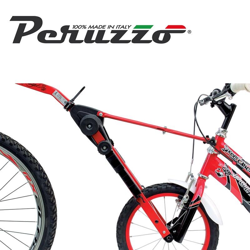 Peruzzo Trail Angel - sistem de atașare bicicletă copil, roșu