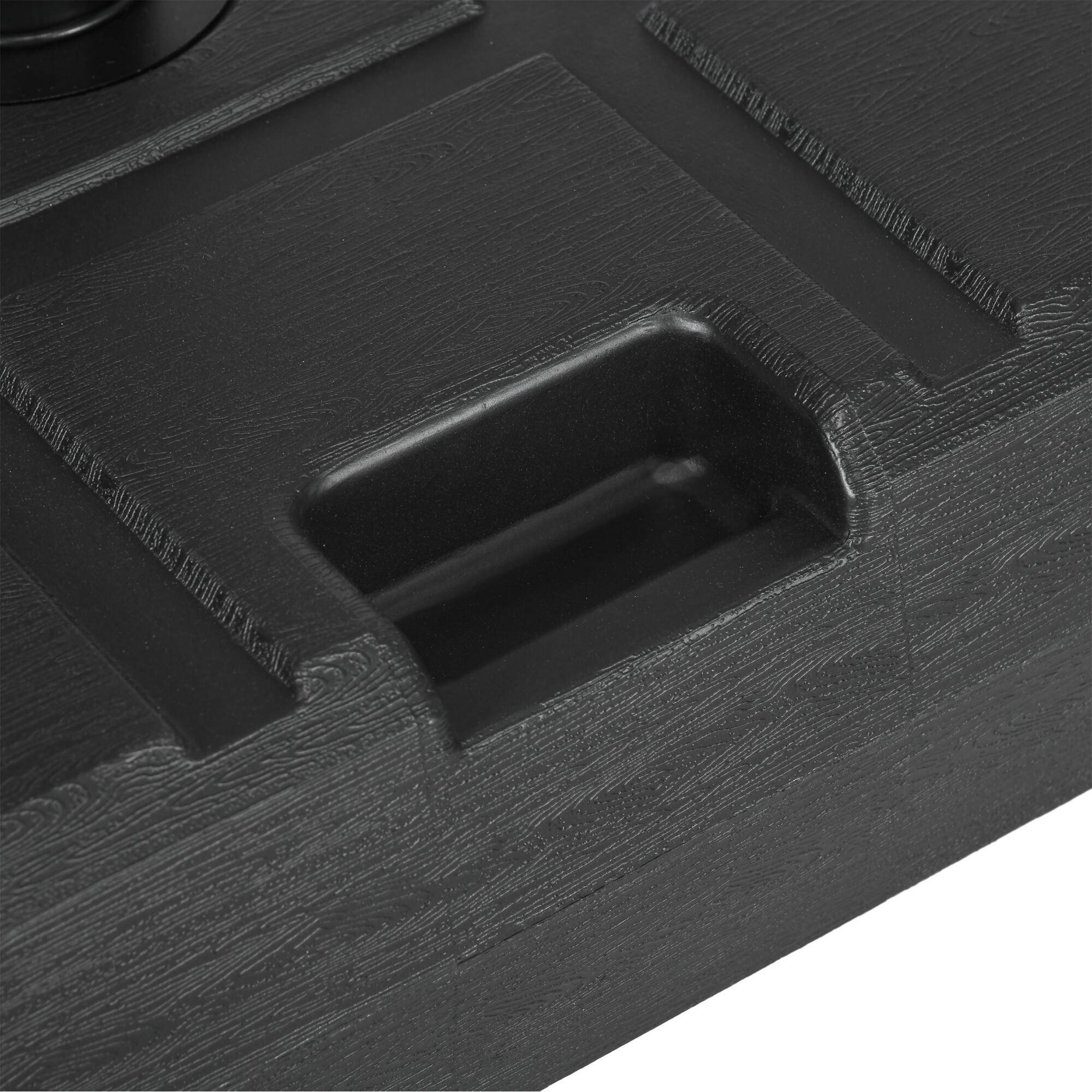 Base de Sombrilla Outsunny 49x49x36.5 cm Negro 4/7