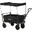 Carrinho de transporte preto Outsunny