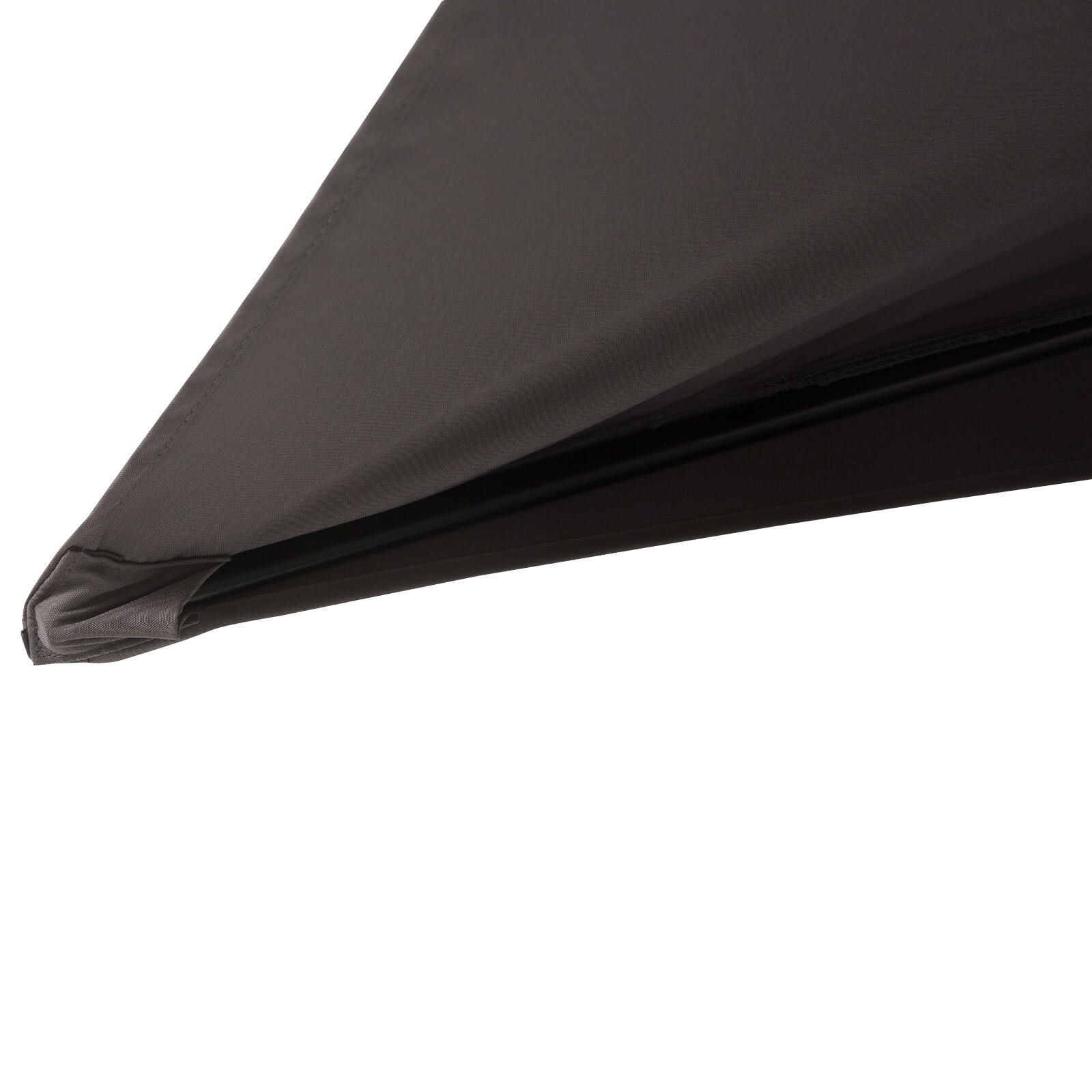 Chapéu de Sol Semicircular Outsunny 269x138x236cm Cinza escuro 5/7