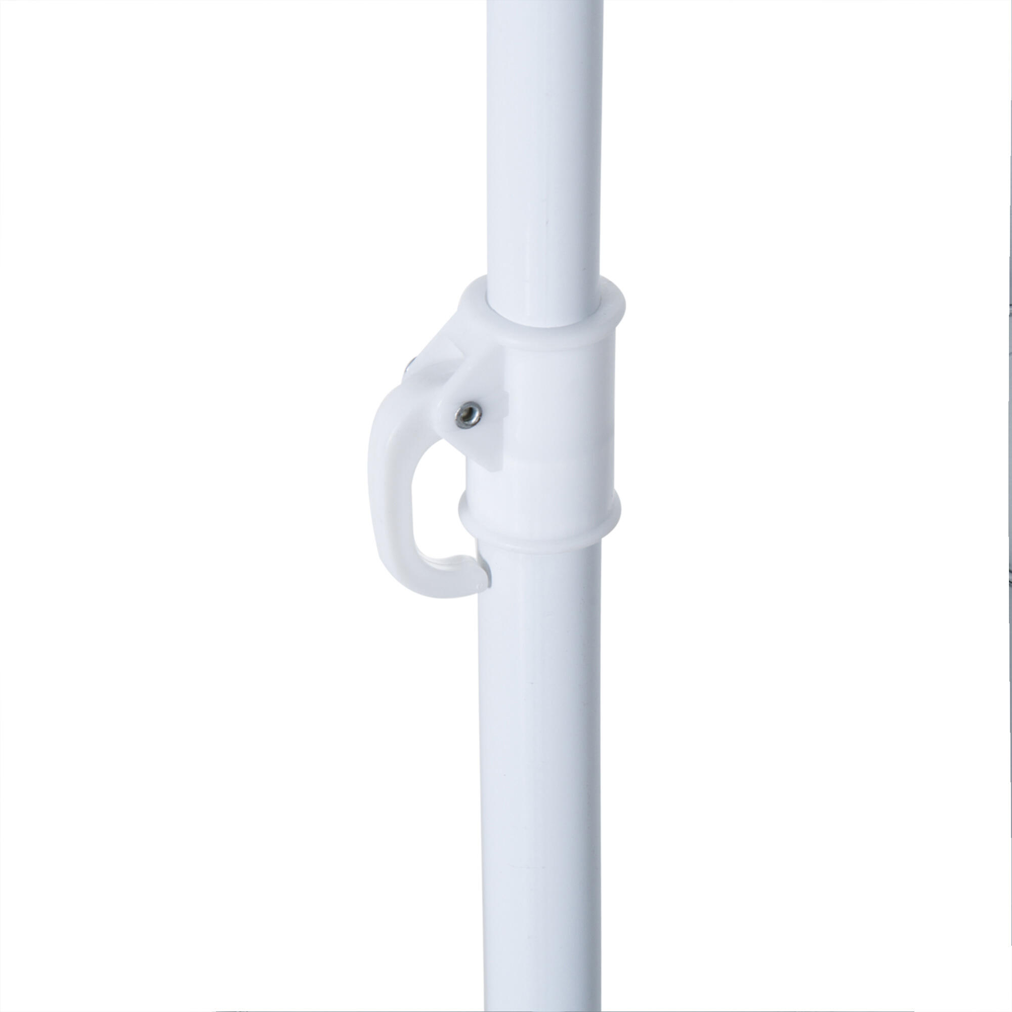 Outsunny Ombrellone da Spiaggia 2x2 m con Tenda Parasole 7/7