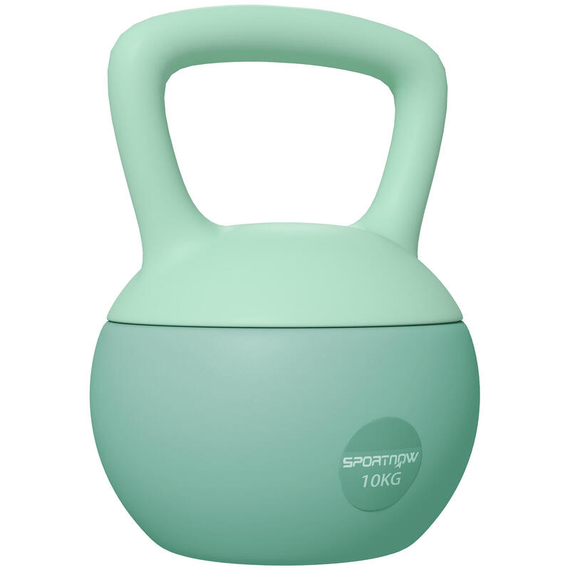 Kettlebell SPORTNOW 21x21x30 cm Verde