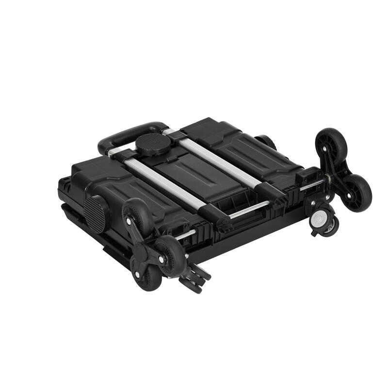 Carrito de Compra HOMCOM 48x43x95 cm Negro