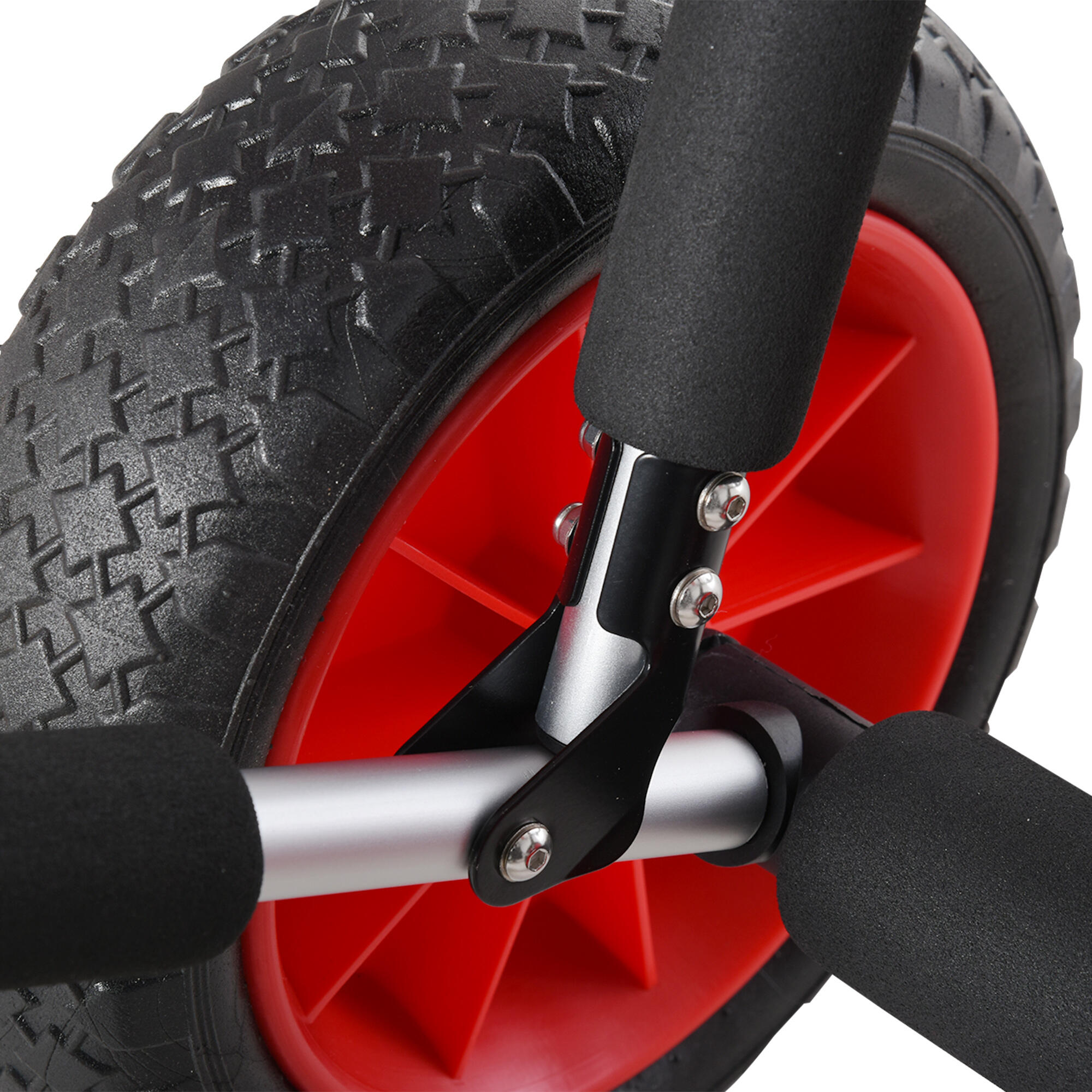 Carrito de Transporte HOMCOM 64x55x38.5 cm Negro y Rojo 5/7