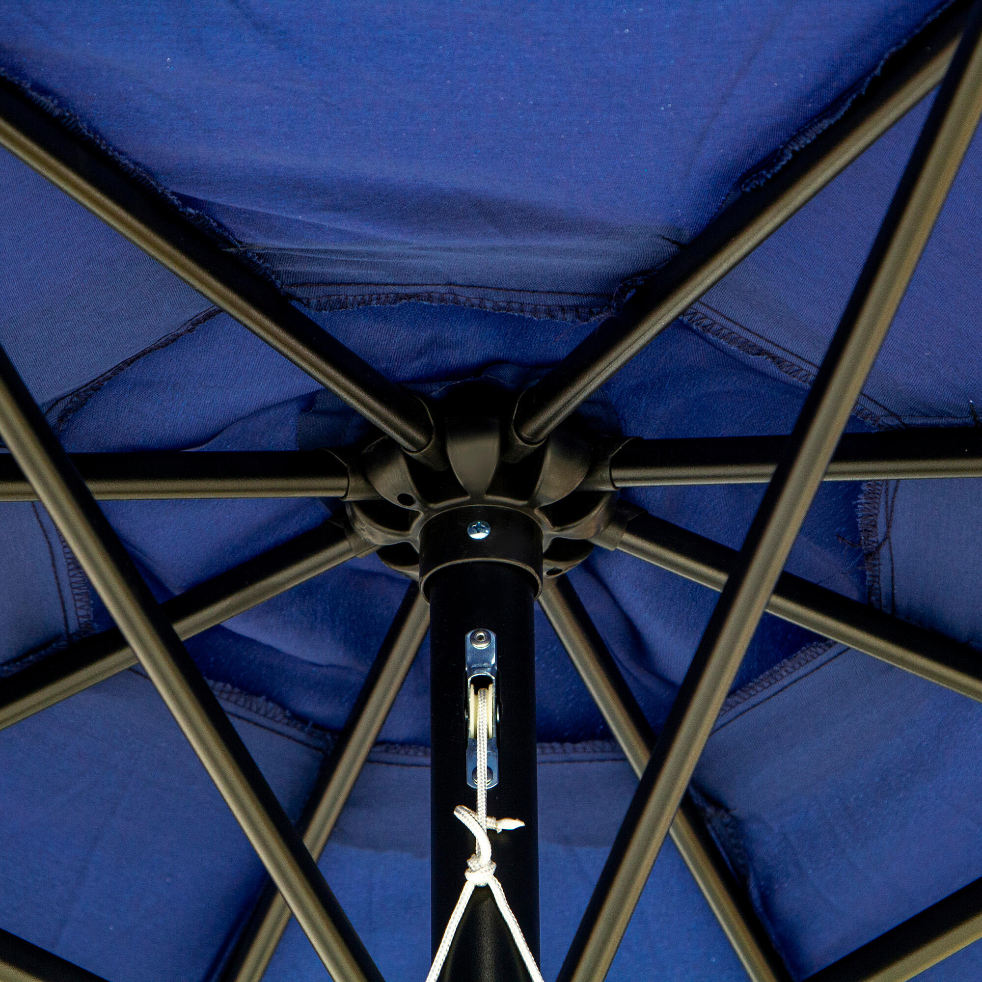 Sombrilla Outsunny 295x295x250 cm Azul 5/7