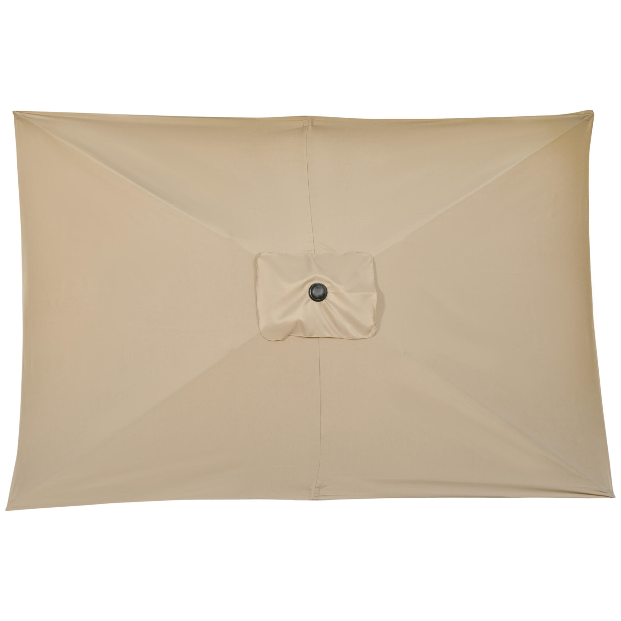 Sombrilla Outsunny 195x295x253 cm Caqui 4/7
