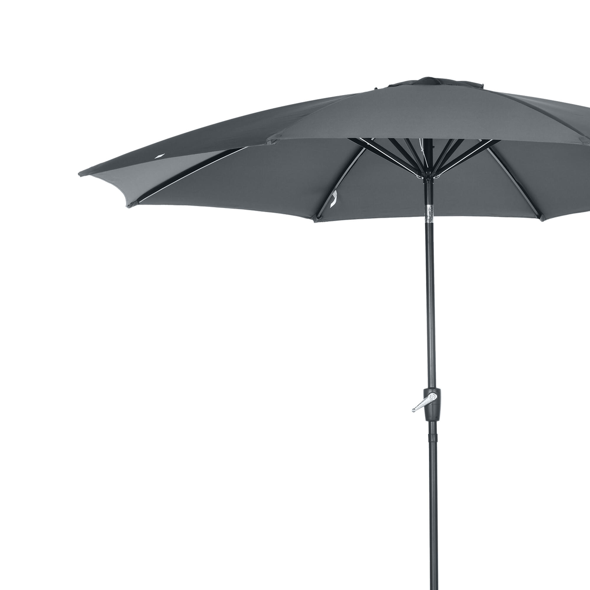 Sombrilla Outsunny 300x300x252 cm Gris 4/7