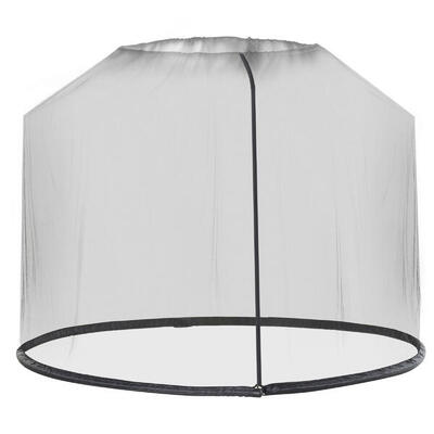 Outsunny Zanzariera per Ombrellone 3x2.3 m Regolabile con Apertura a Cerniera