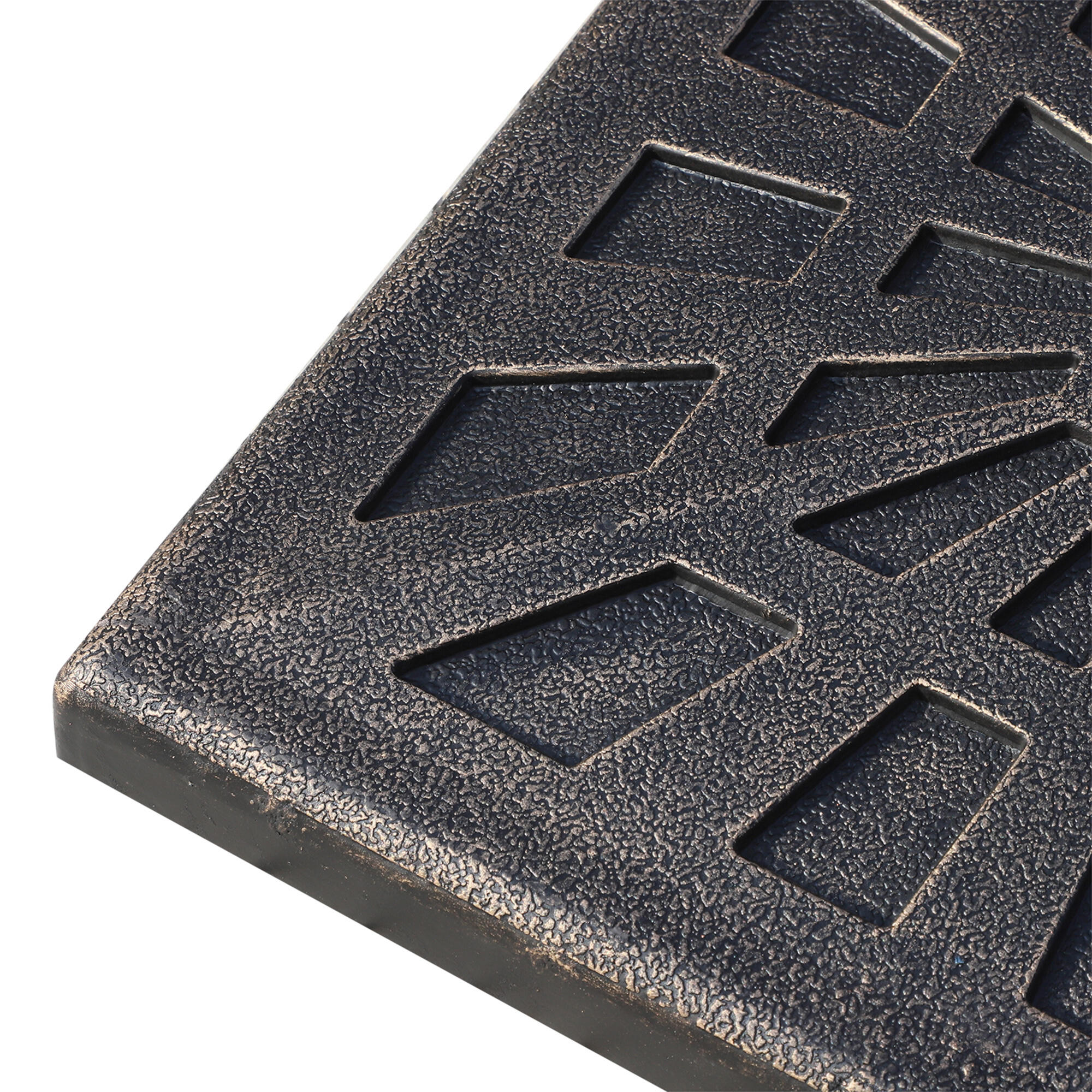 Base chapéu de sol 47x47x32 cm preto e bronze Outsunny 4/7