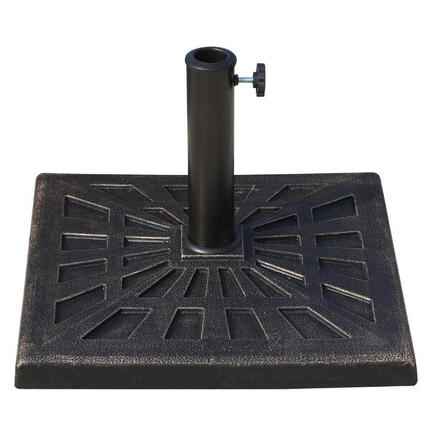 Base de Sombrilla Outsunny 47x47x32 cm Bronce