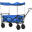 Carrinho de transporte azul Outsunny