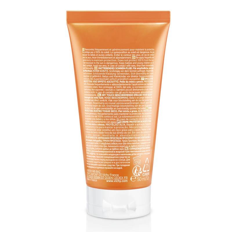 VICHY Capital Soleil Emulsión Facial Tacto Seco SPF50 50ml 2/2