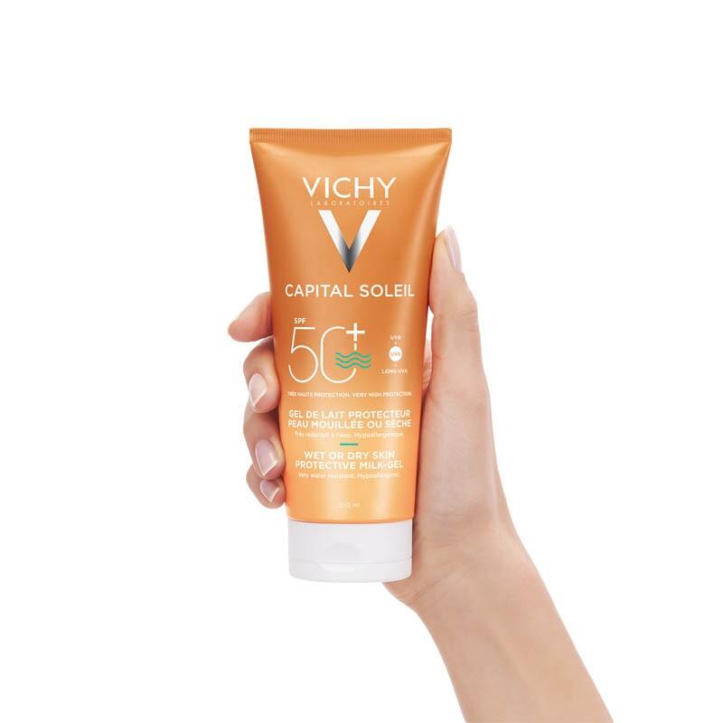 VICHY Capital Soleil Emulsión Facial Tacto Seco Con Color SPF50 50ml 3/5