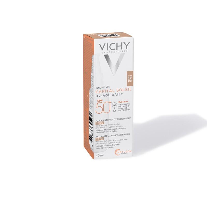 VICHY Capital Soleil UV-AGE Daily con Color SPF50+ Water Fluid 40ml 6/7