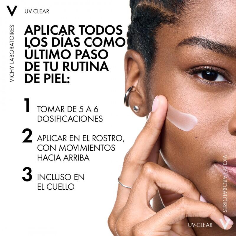 VICHY Capital Soleil UV Clear Fluido Anti-imperfecciones SPF50 (40ml) 2/7