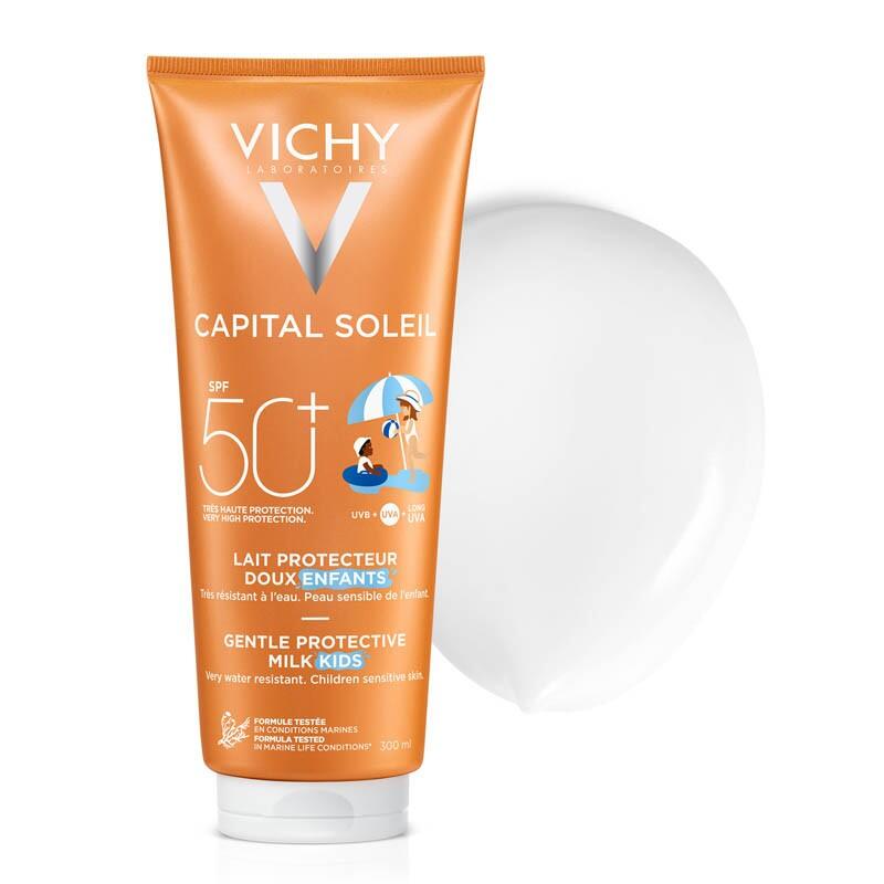 VICHY Capital Soleil Leche Niños Piel Mojada SPF50+ 300ml 6/6
