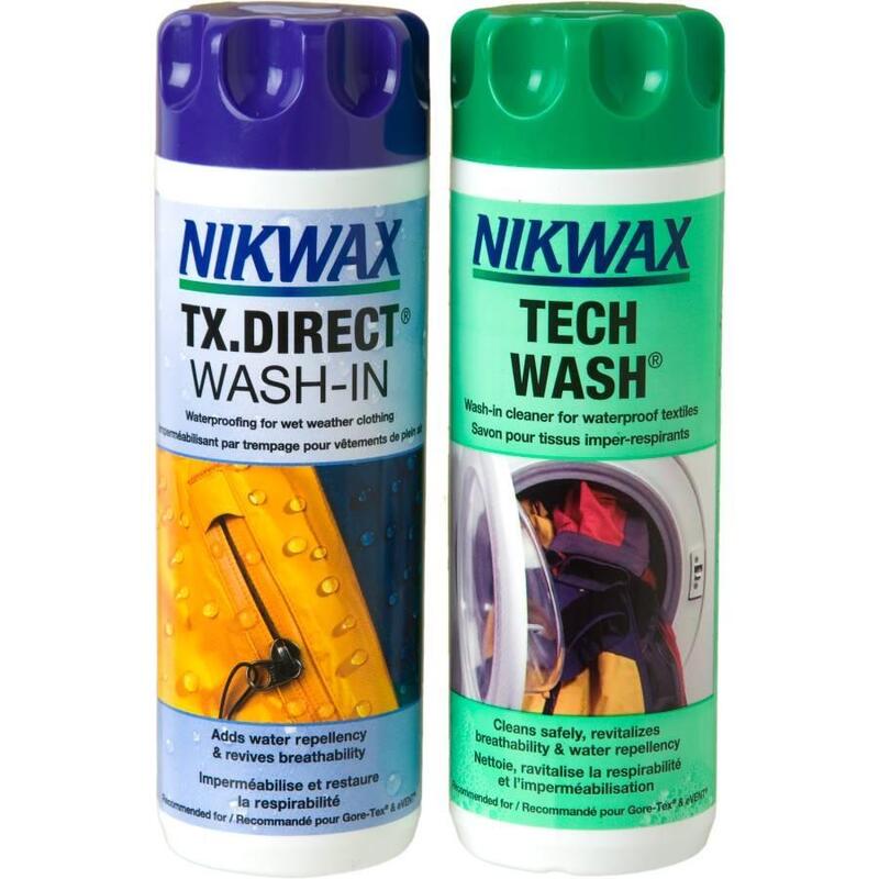 Lessive + imperméabilisant pour textiles membranés ou non TWIN PACK 300ml